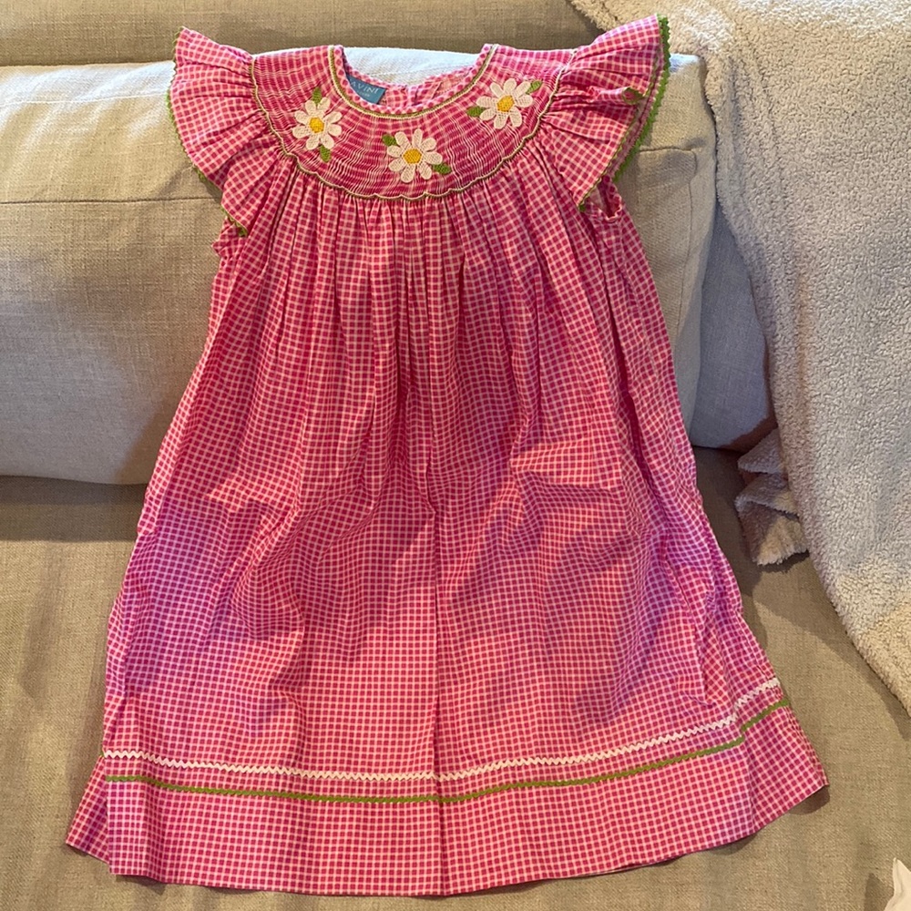 Smocked Flower Dress